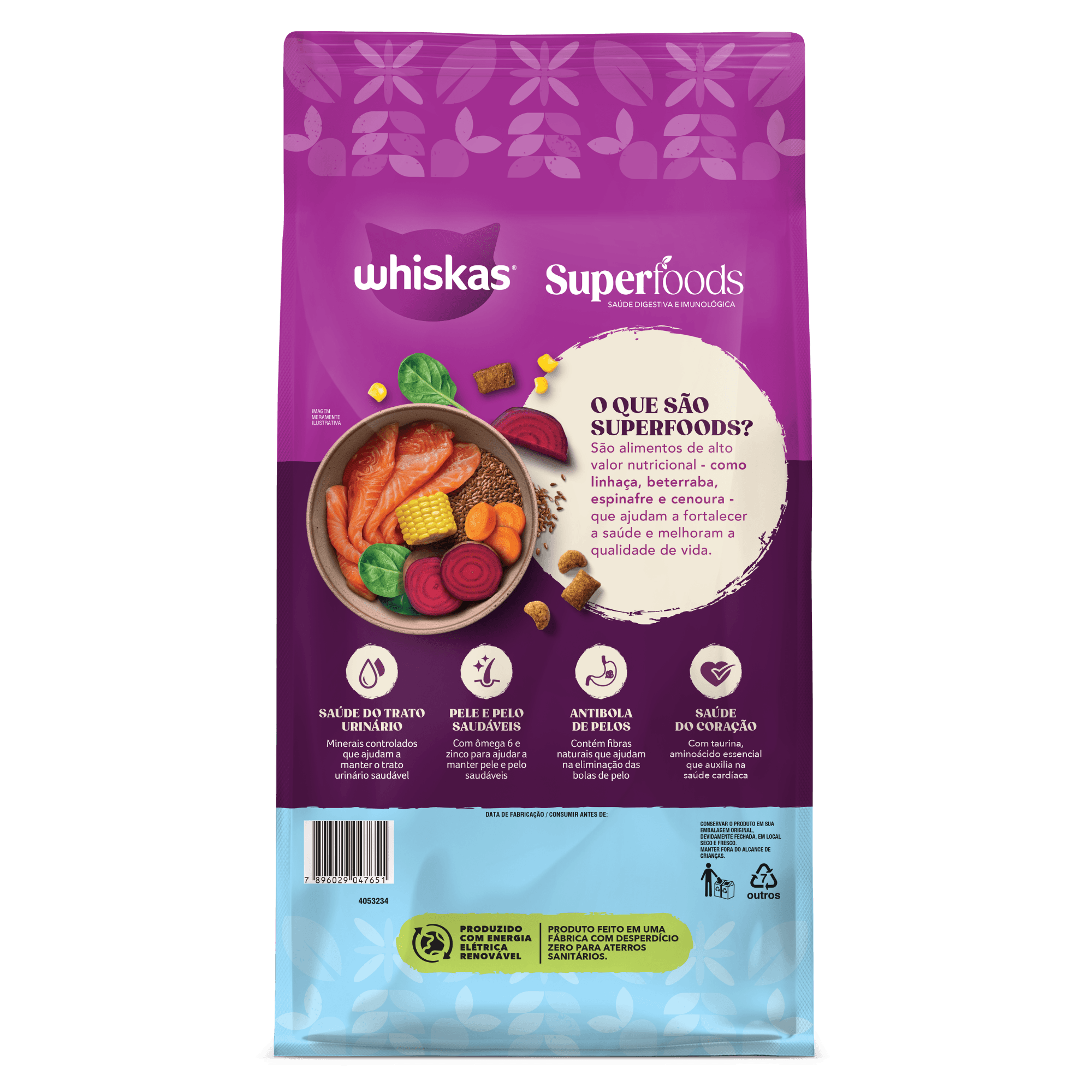 racao-whiskas-superfoods-salmao-e-linhaca-gatos-adultos-castrados-101kg